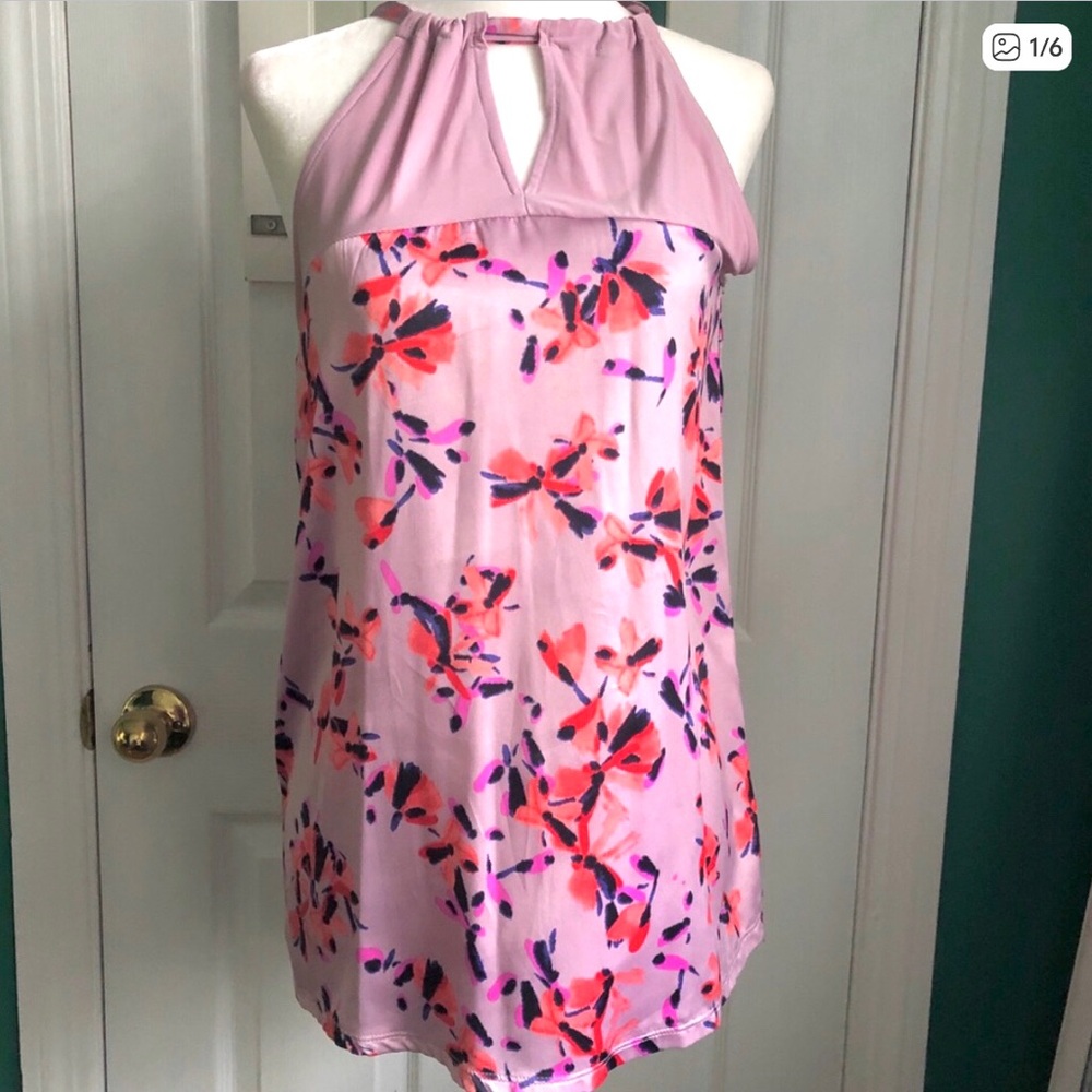 Lavender Halter Top/Blouse size small The Limited